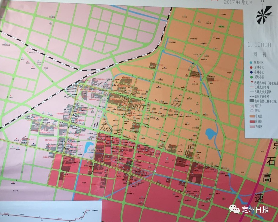 定州小区分布图最新概况概览